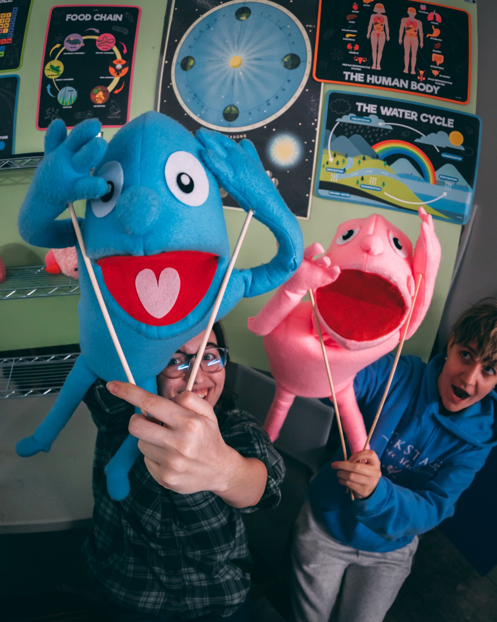 Puppetland behind the scenes photo