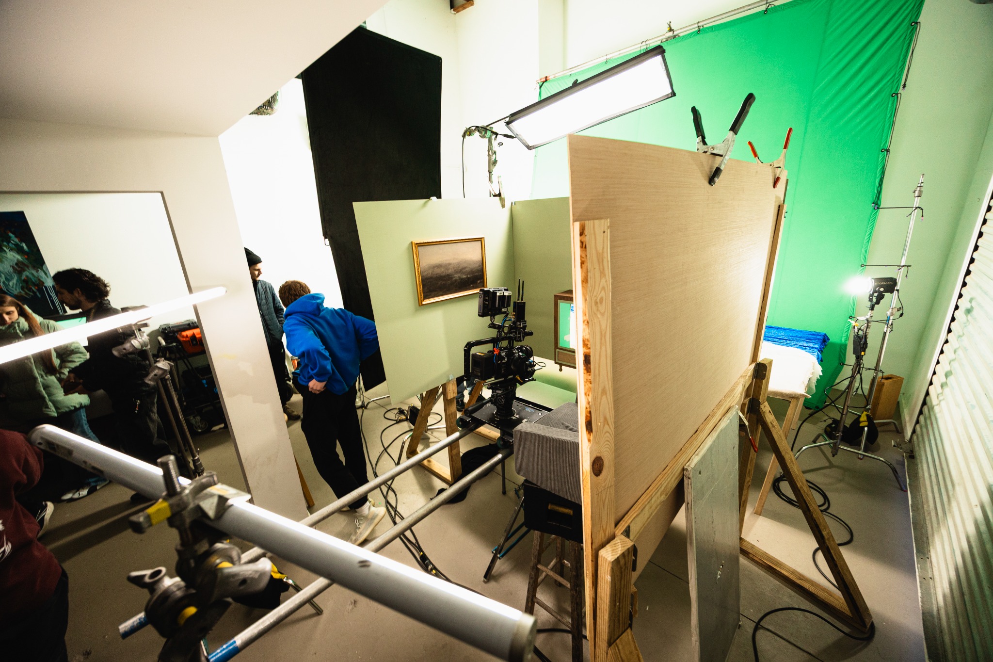 Puppetland behind the scenes photo