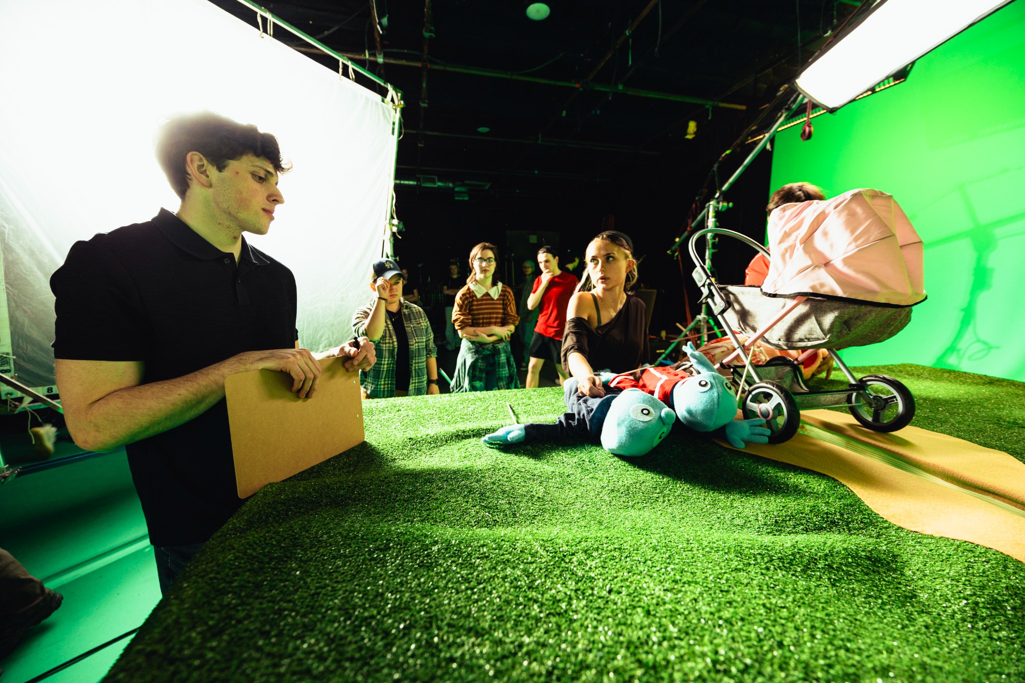 Puppetland behind the scenes photo