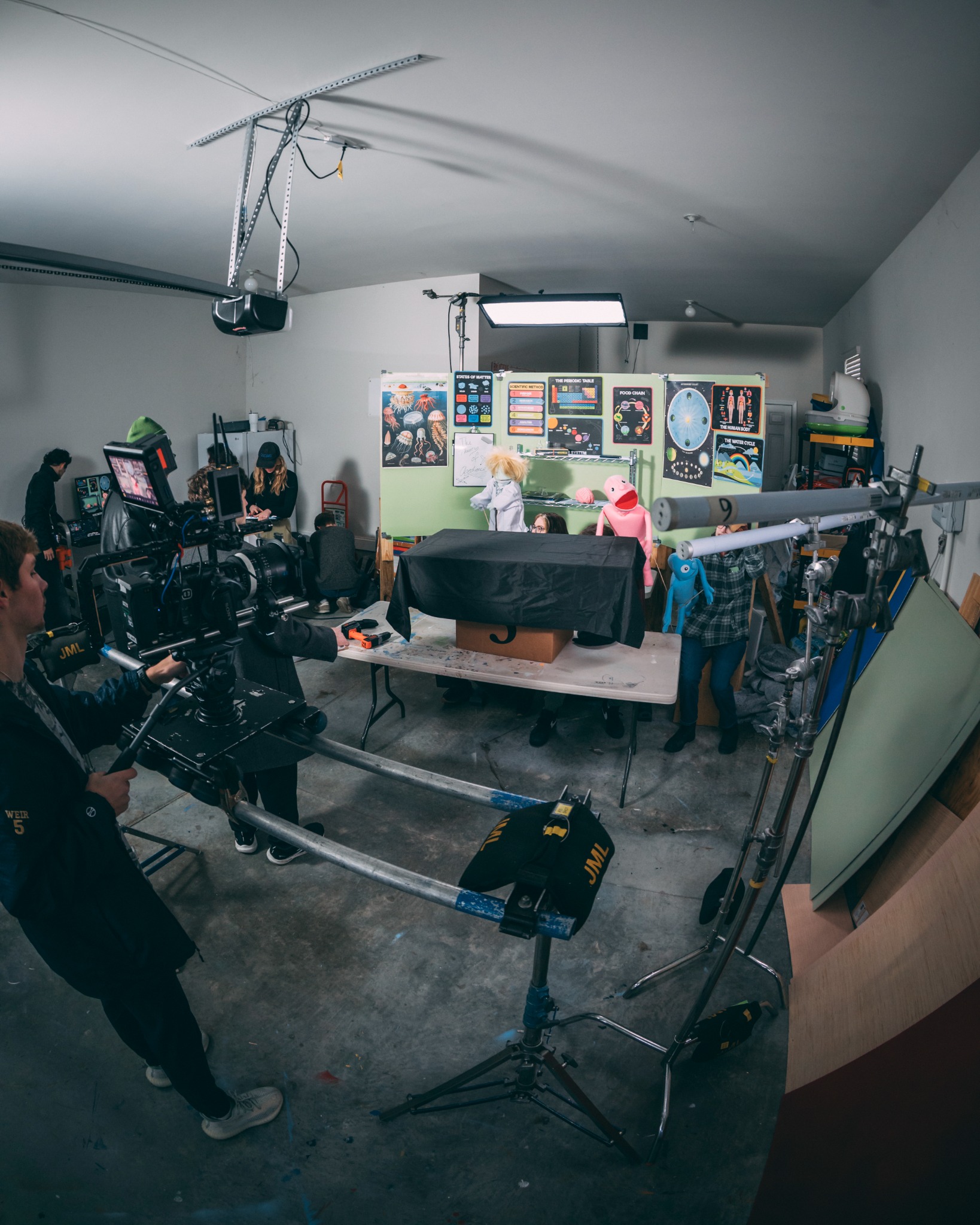 Puppetland behind the scenes photo