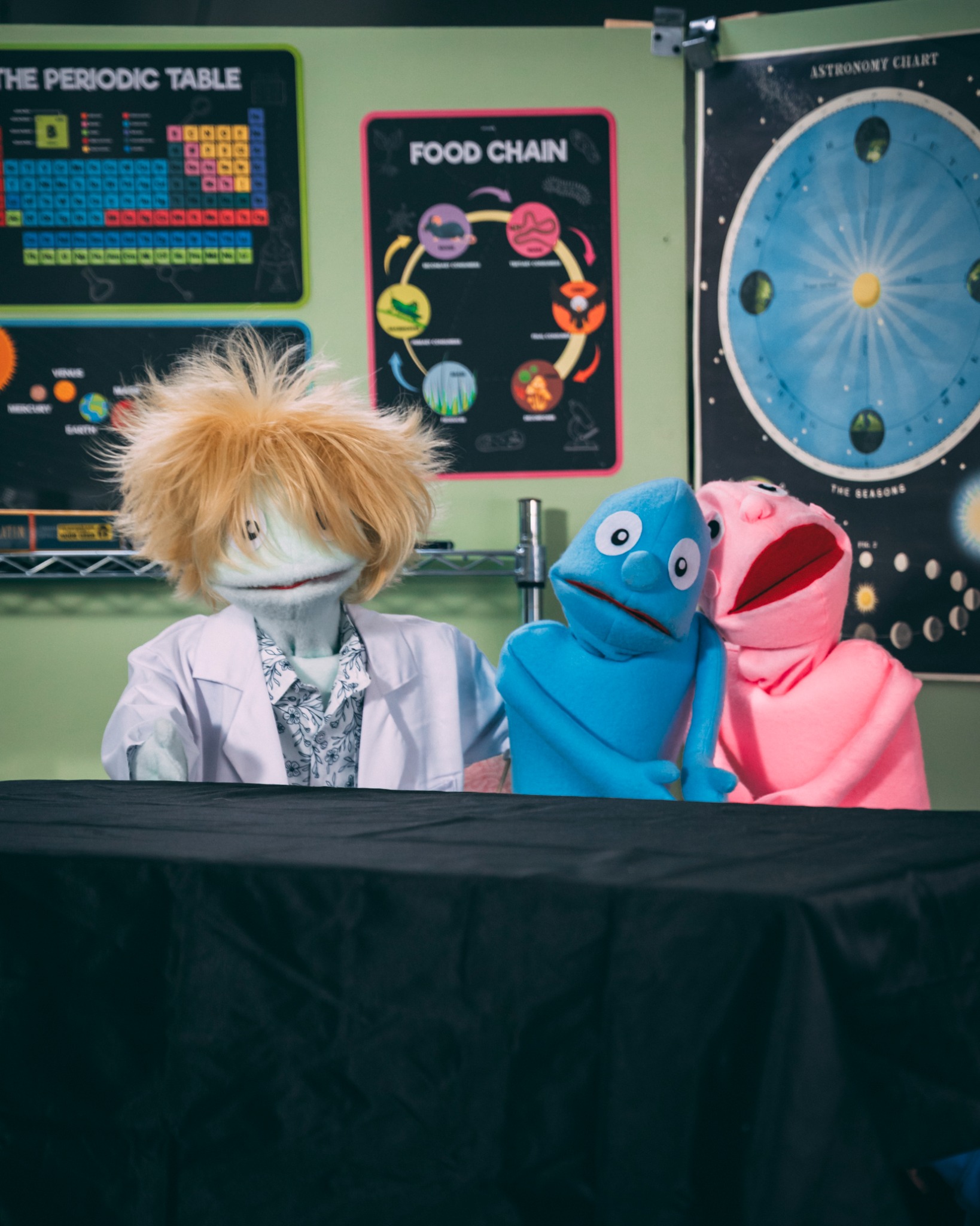 Science channel puppet still